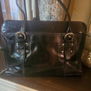 GIANI BERNINI LEATHER  BAG!!!!